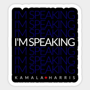 im speaking Sticker